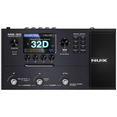 NUX MG 30 Versatile Modeler TSAC HD Guitar Multi Effects Pedal