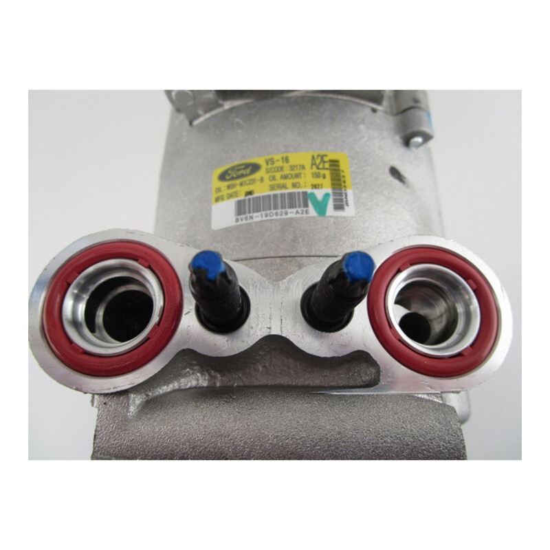 OEM New A/C Compressor for 2004-2012 Ford Volvo OE# BV6N-19D629-A2E - Picture 9 of 13