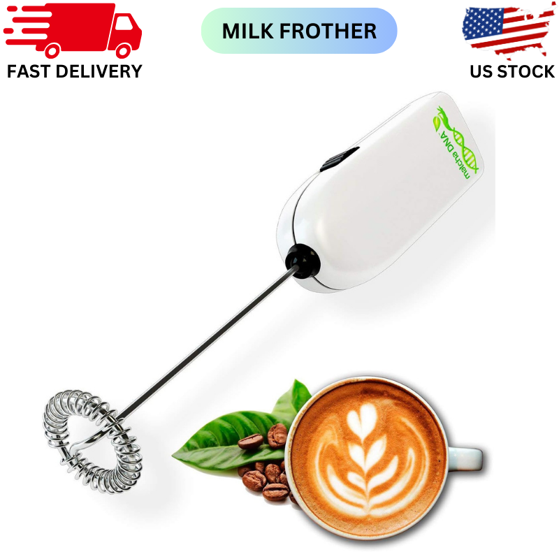Battery Operated Handheld Milk Frother Foam Maker for Lattes