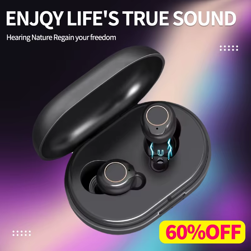 Cic Aid Hearing Rechargeable Intelligent Digital Sound Amplifier Wireless in Ear