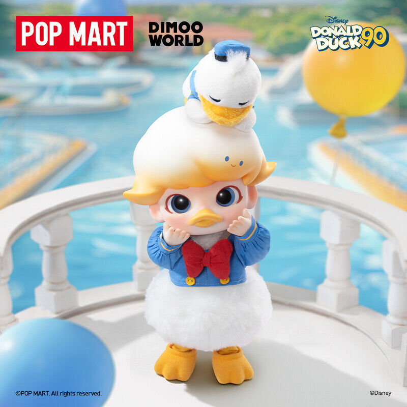 Authentic DIMOO Donald Duck 1/8 Mobile Doll Toy Gift Cute