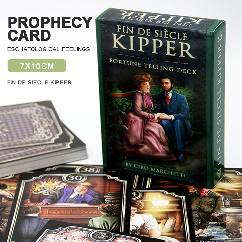 Fin De Siecle Kipper Karten Tarot Hexen Orakel Deck Wahrsage Fortune Telling