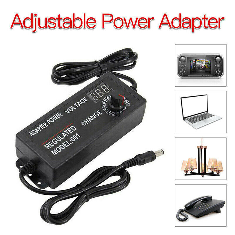 Charger Variable Voltage 3v-24v Universal