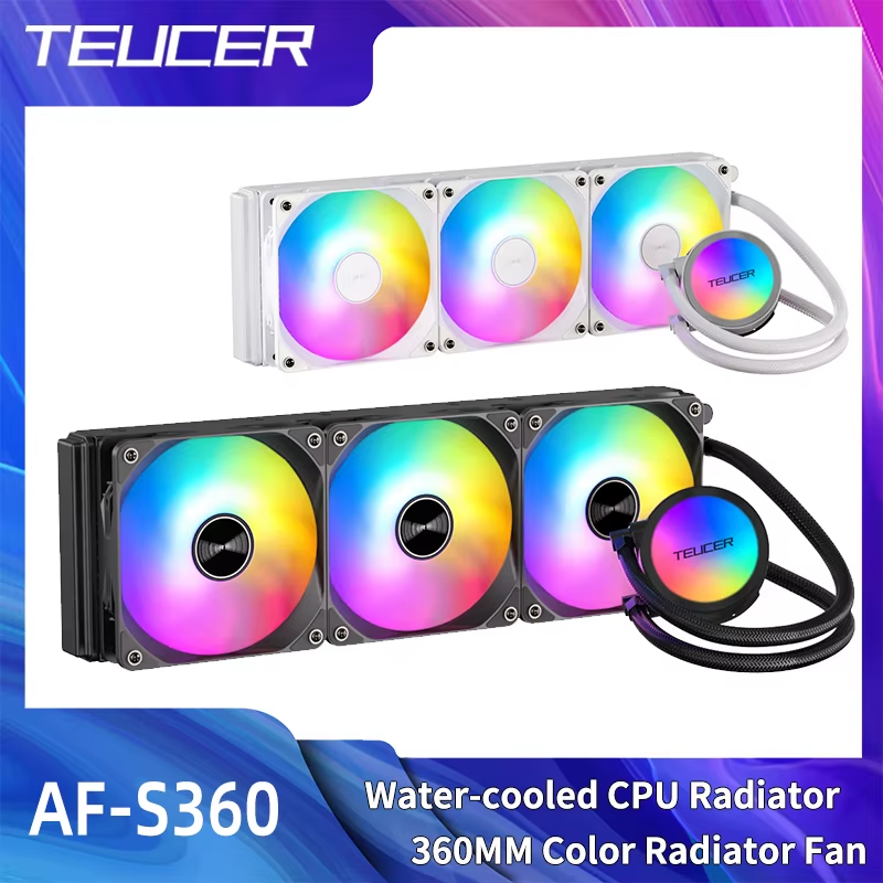 AF-S360 RGB Water Cooler 360mm All-in-one CPU Liquid Cooling Water Cooled Radiat