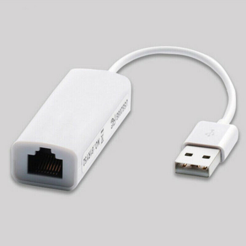 USB 2.0 to RJ45 LAN Ethernet Adapter Converter Cable for MacBook Air Laptop D