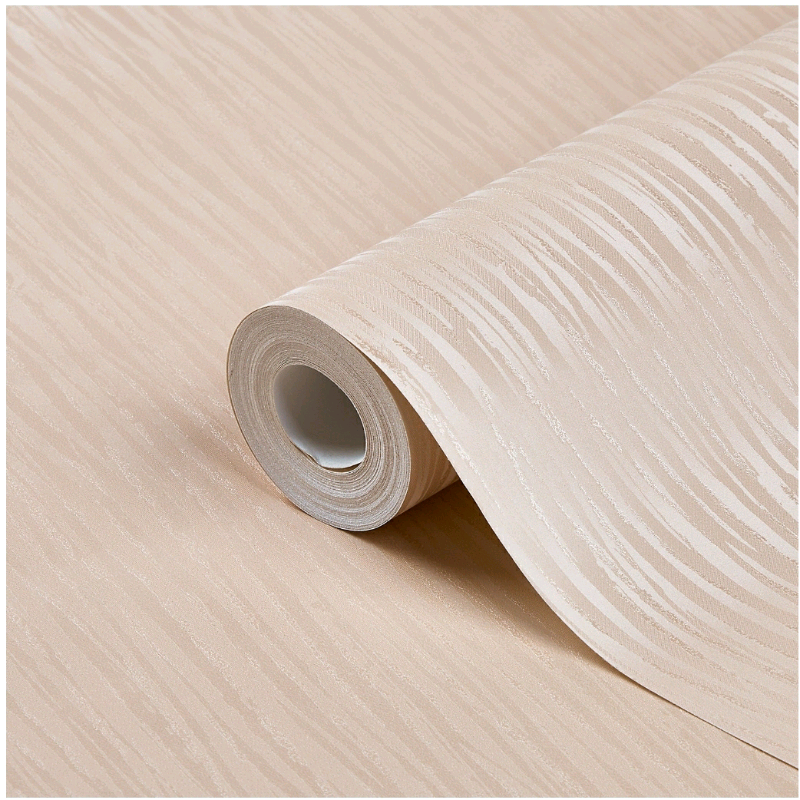 Lovely metallic rose gold wallpaper from B&Q | in Whitburn, West