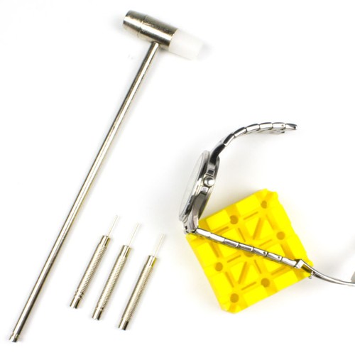 Watch Repair Tool Kit Spring Bar Tool Set, Case Opener, Watch Case Press w/ Case