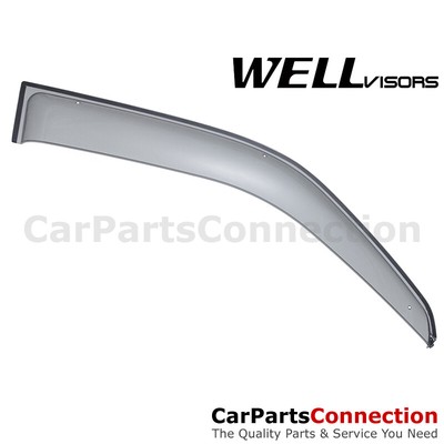 WellVisors Window Visors 97-01 For Honda CRV Side Deflectors Clip-on Series