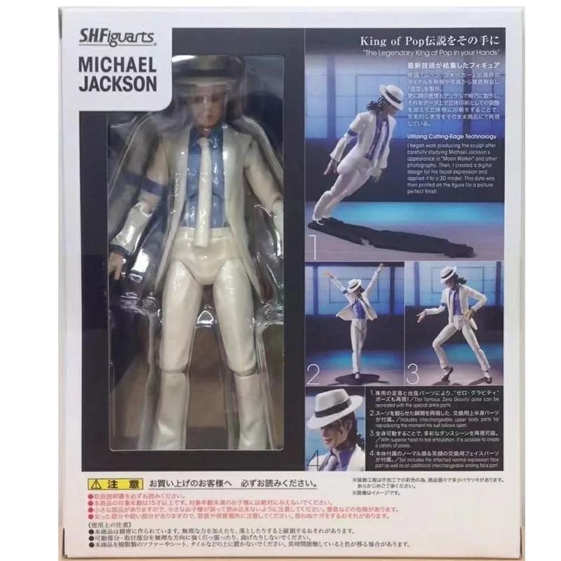 michael jackson☆ 美品♪ Michael Jackson Moonwalk Statue Action Figure Toys Set