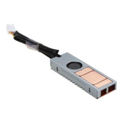 M2 SSD Cooling Fan Radiator for .2 PCIE NVME 2280 Solid Disk Heatsink Cooler