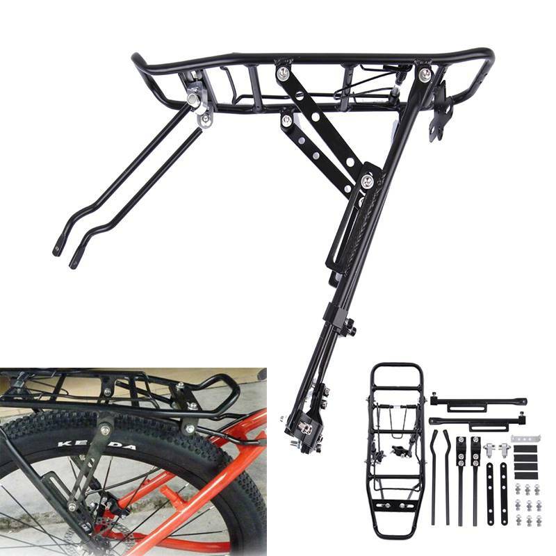 Mountain Road Bicycle Alloy Pannier Bike Rear Carrier Rack Luggage Cargo Holder