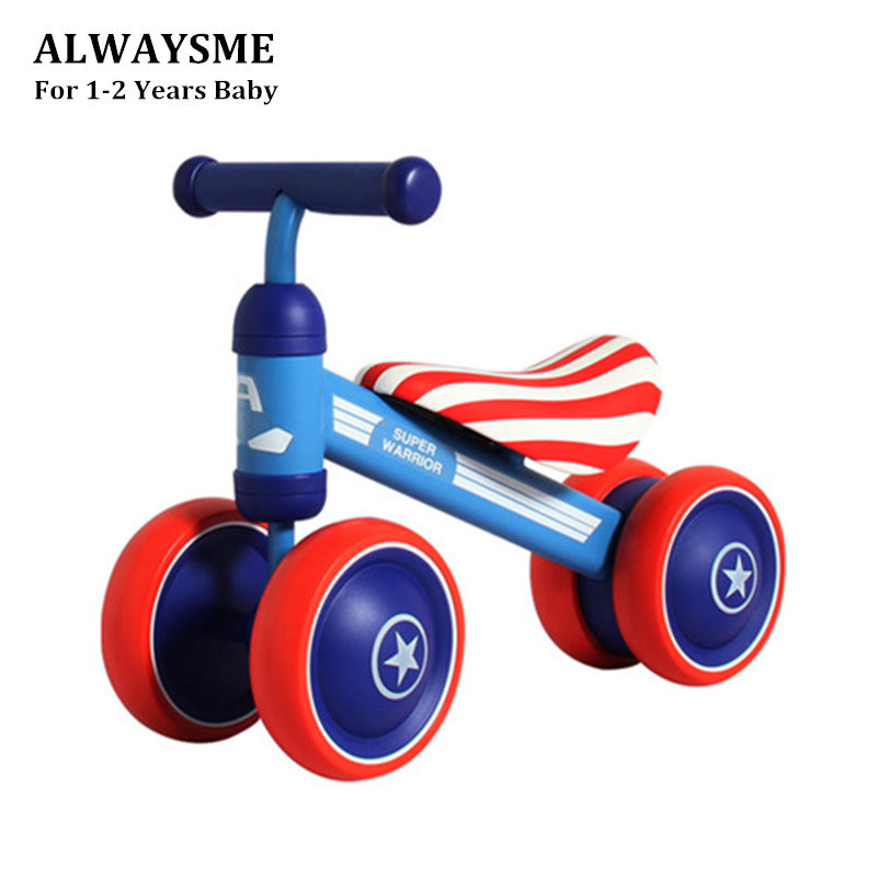 ALWAYSME Baby Kids Toddler Trike New Infant First Bike Bicycle Walker For Baby