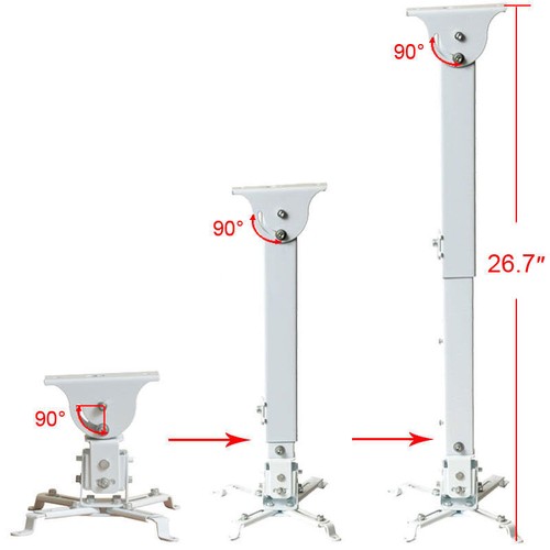 Universal Adjustable LCD DLP Projector Ceiling Mount Bracket