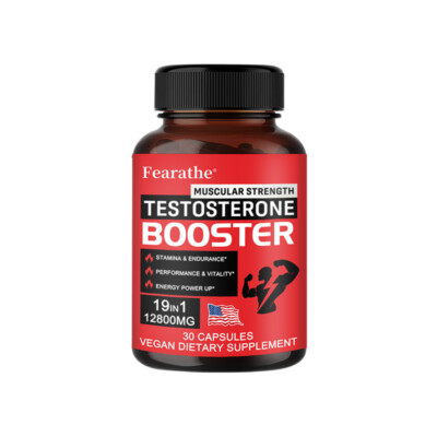 Natural Testosterone Booster - Increase Energy, Improve Muscle Strength & Growth
