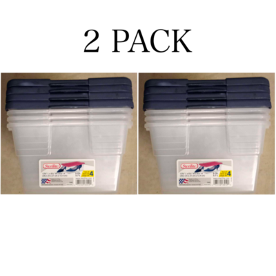 Sterilite shoe box containers store
