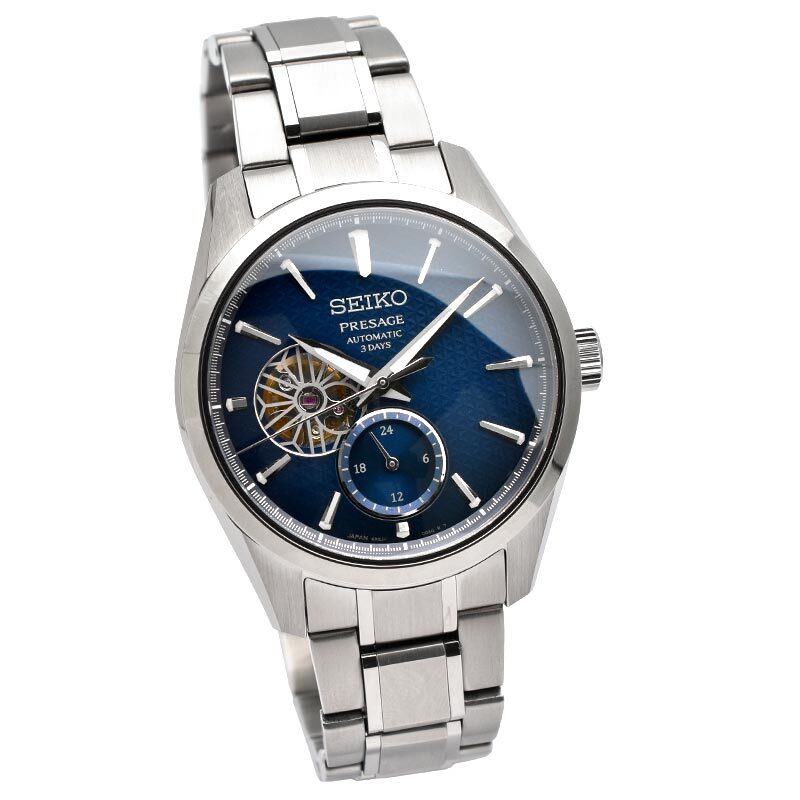 Pre-owned Seiko Presage Sarj003 Automatic 3 Days Sharp Edged Series Watch 6r5j 40.2mm