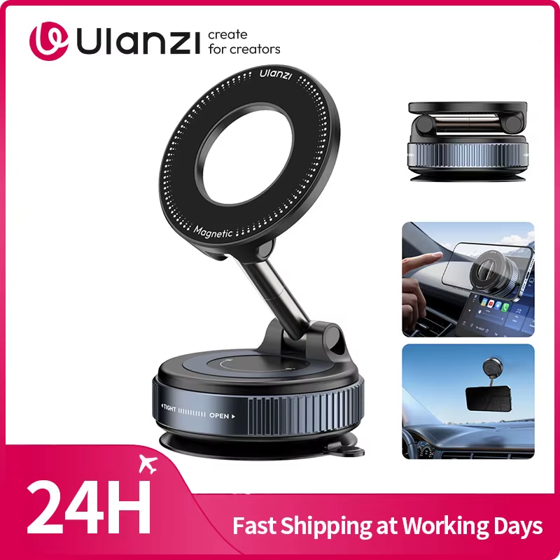 Vacuum Suction MagMount Magnetic Phone Mount Suction for iPhone 16 15 14 13 for