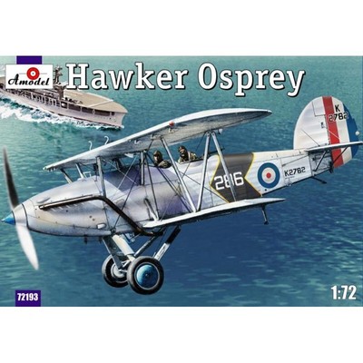 1/72 Amodel #72193  -  British naval fighter Hawker Osprey.
