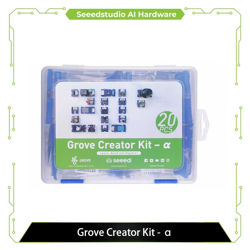 Grove Creator Starter Kit with 20 Grove functional modules free detailed tutoria