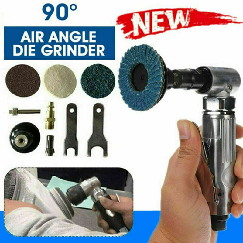 90 Degree Air Angle Die Grinder -1/4" Pneumatic Carving Tool