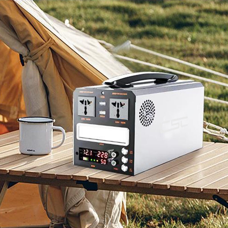 CSC Solar Generator 110V 500W AC  550Wh Emergency Power Supply electric station