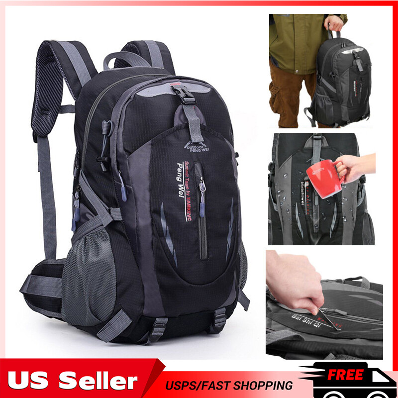 Rucksack Camping Laptop Hiking School Book Bag