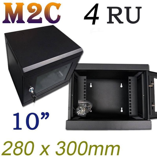 4ru 280mm Deep 10 Quot 10inch Wall Mount Rack Server Cabinet Other Computers Software Gumtree Australia Casey Area Lynbrook 1150870364