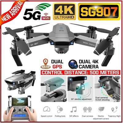 SG907 5G WIFI 4K RC Drone Dual Camera GPS Gesture Photos Video RC Quadcopter