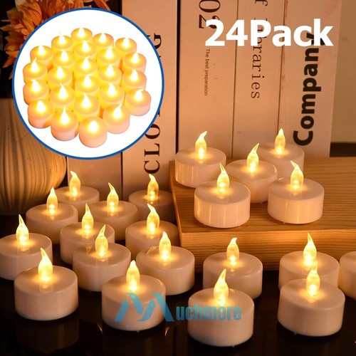 Lights W/ Battery 20000+hr Life Artificial Candle