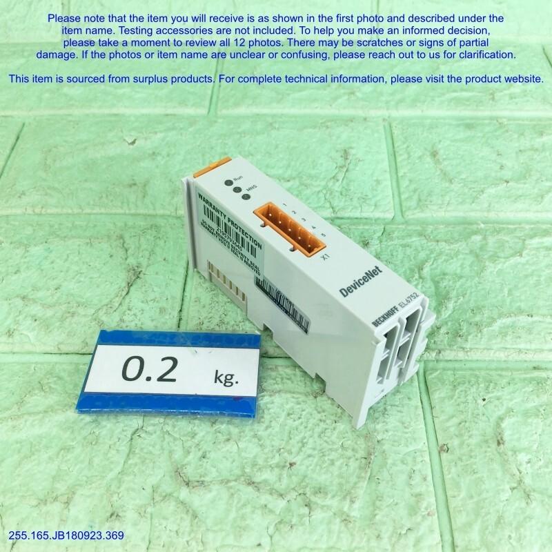 BECKHOFF EL6752, PLC DeviceNET Module as photo, sn:3645 DHLtoUS.