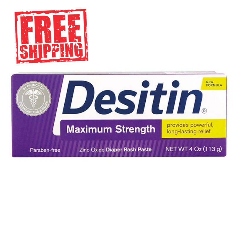 Desitin Maximum Strength Baby Diaper Rash Cream Ointment Pas