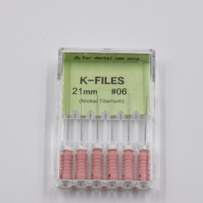 Dental Endodontic Endo Niti K-file 25mm #15-40 Hand Use Endodontic Root Canal