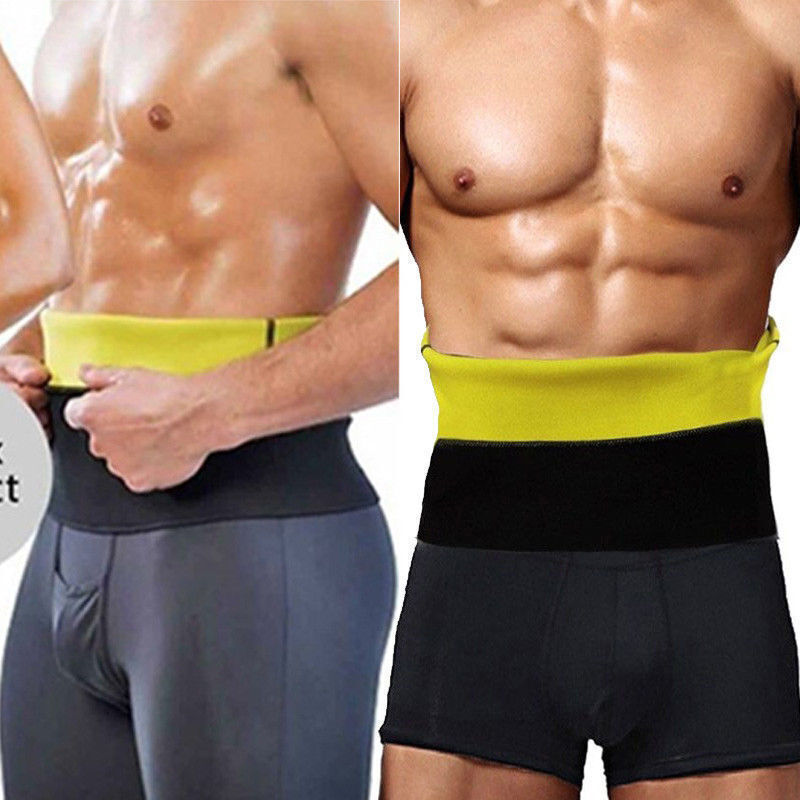 Men Sauna Suit Sweat Vest Neoprene Tank Top Body Shaper Waist Trainer Shirt Gym