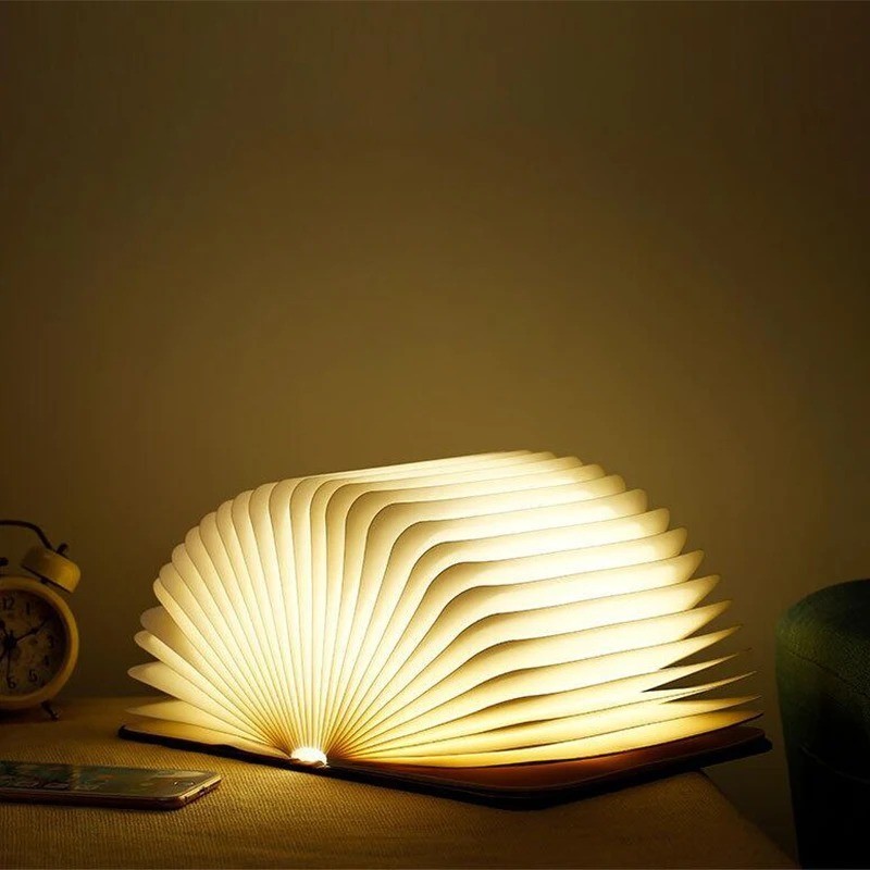 Lampe Livre LED Pliable Veilleuse Rechargeable USB Décoration Chambre Eclairage+