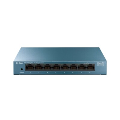 TP-LINK 8-Port 10/100/1000Mbps Desktop Switch LS108G Green Ethernet technology