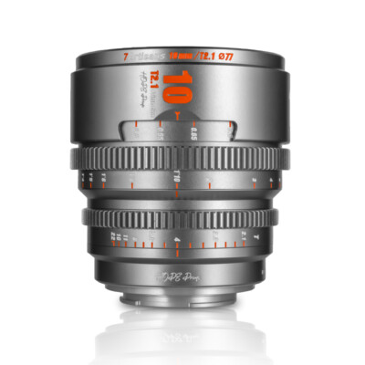 7artisans 10 16 25 50 85mm S35 Hope Prime T2.1 Cine Lens for RF CRF Rp R9 Camera