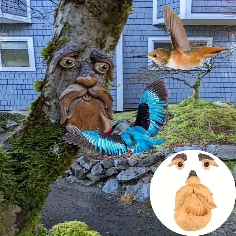 Tree Face Decor