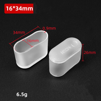 Square & Round PVC End Caps Tube Pipe Inserts Blanking Plug 10/12/14/16~40mm