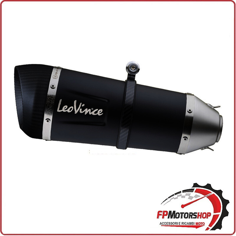 TERMINALE DI SCARICO NERO PER KAWASAKI NINJA 1000 SX 20- LEOVINCE 14336SB
