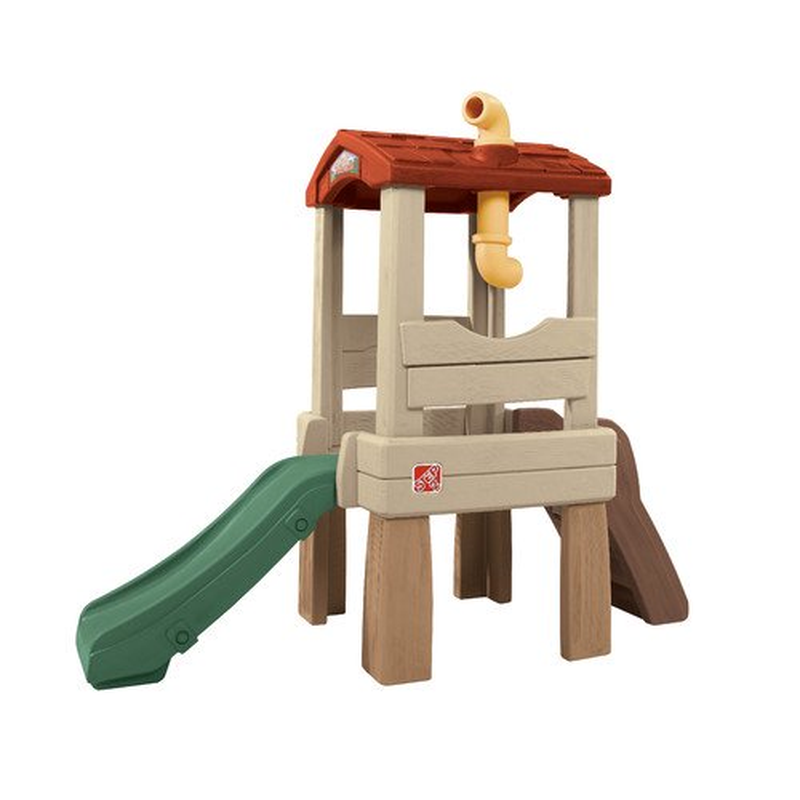 Safe Climb Climber Toy W/ Slide Step2 Lookout Treehouse