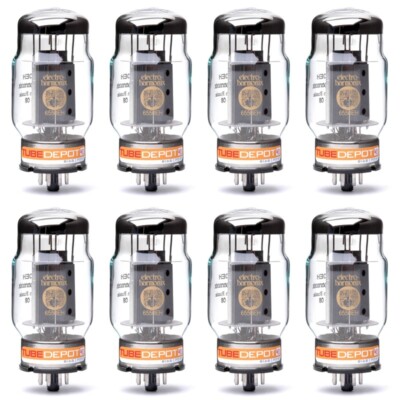 Octet of Electro-Harmonix 6550 EH Power Vacuum Tube