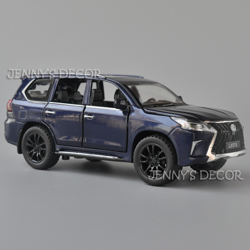 1:32 Scale Diecast Car Model Lexus LX570 SUV Pull Back Toy