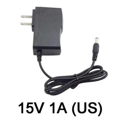 AC to DC Power Supply 15V 1A 2A 3A Adapter 100-240V Universal Charger 5.5*2.5mm