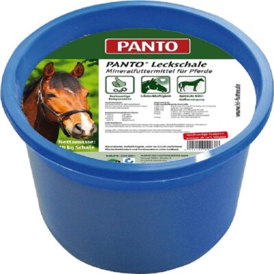 2 x 10kg Panto* Leckschale Mineralfuttermittel für Pferde