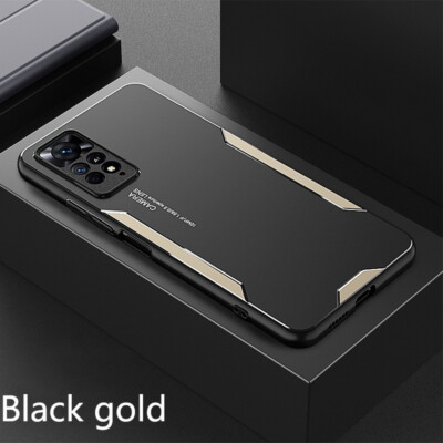 For Xiaomi Redmi Note 9 10 11 12 Pro Poco F3 X5 Metal Slim Shockproof Case Cover