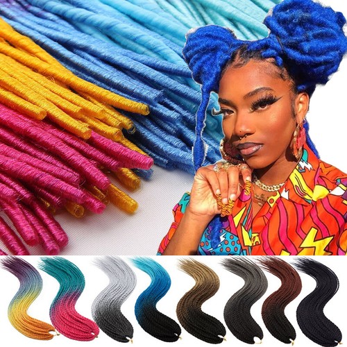 Faux Locs Dreadlock Hair Extension Long 20