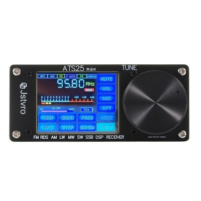 ATS-25 Max Si4732 All Band Radio Receiver FM RDS AM LW MW SW SSB DSP Receiver  