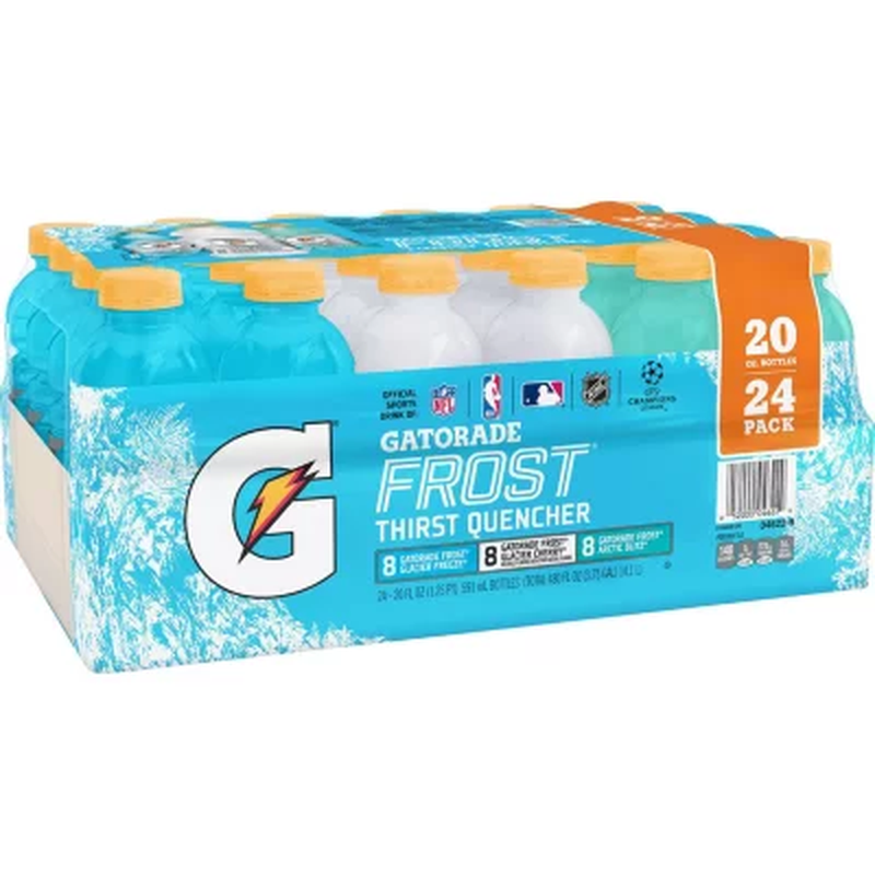 Gatorade Frost Thirst Quencher Variety Freeze Cherry Artic Blitz (20 oz) 24-pack