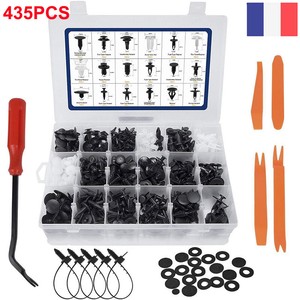620x Rivets Fixation Clips Plastique Pare-chocs Garniture Porte Agrafe Voiture