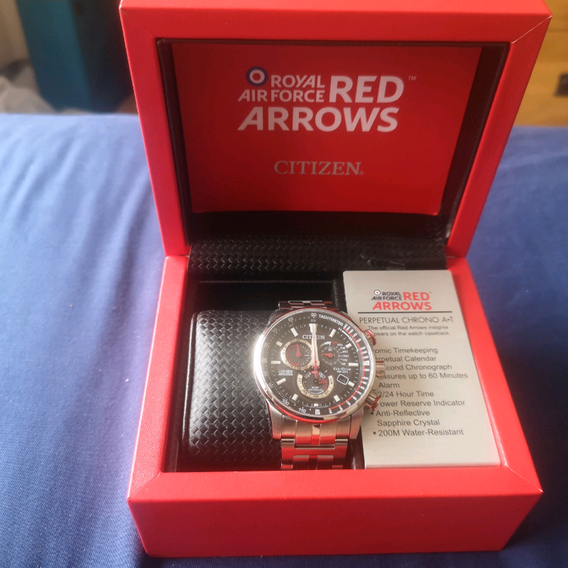 red arrows eco drive watch